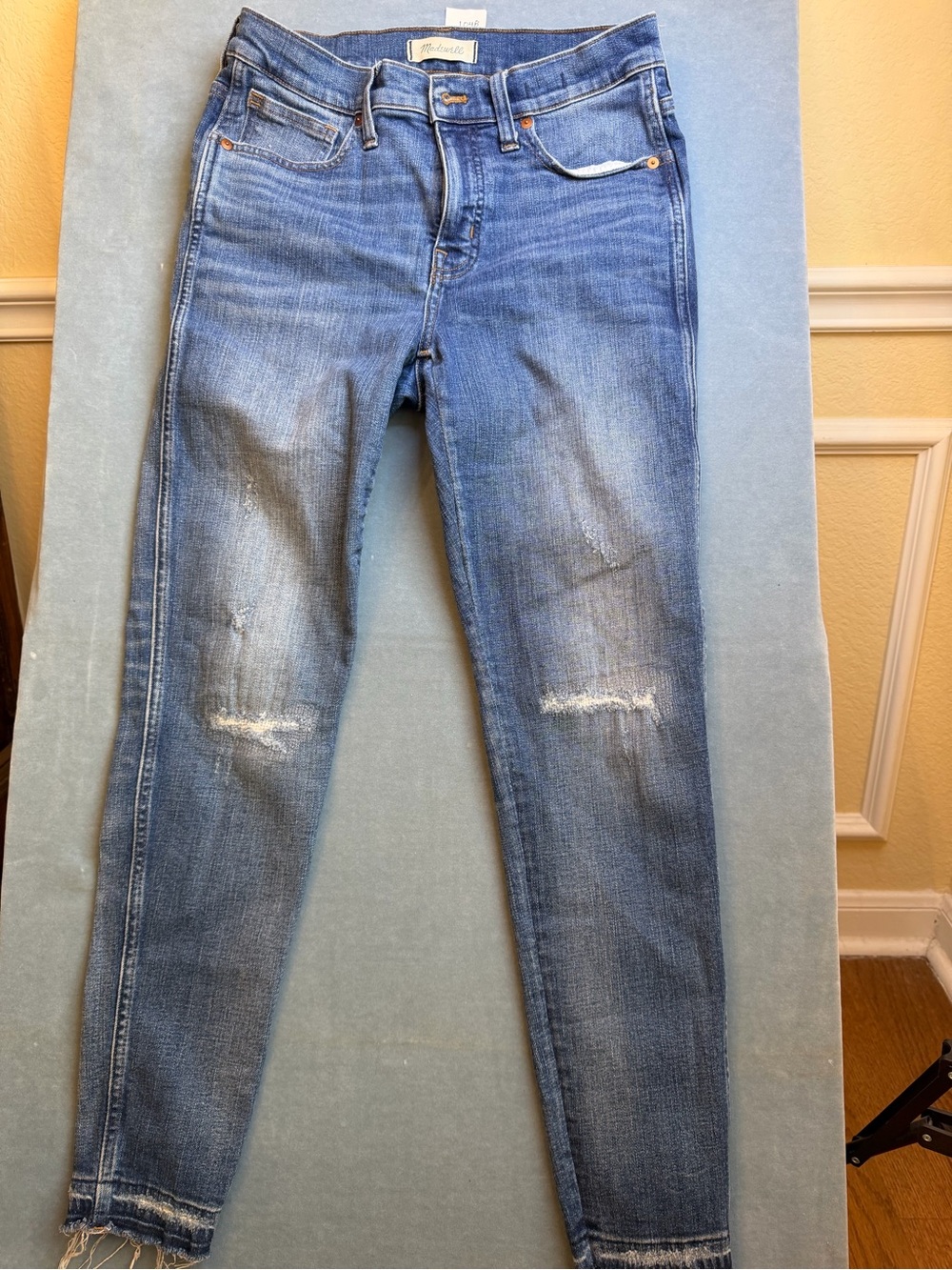 Madewell High-Rise Blue Jeans
